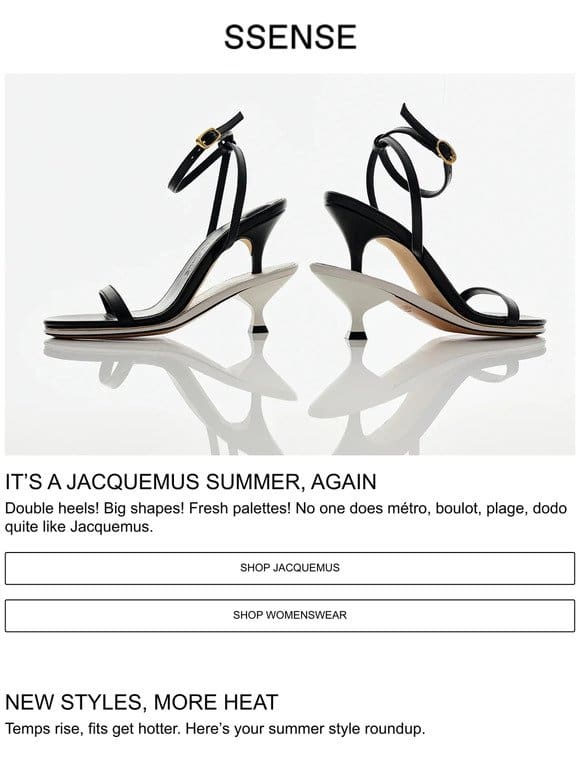 Summer Hack: Get New JACQUEMUS and Sandy Liang