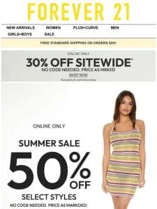 ?? Summer Sale: 50% Off