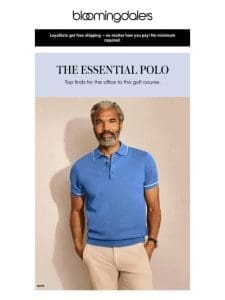 Summer essential: The polo shirt