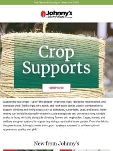 Support Your Vining & Climbing Crops