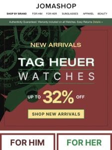 TAG HEUER WATCHES SALE ? FOR YOU