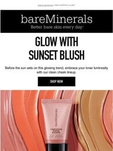 TRENDING NOW: Sunset Blush