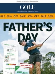 Take 50% ALL Greenbooks for Father’s Day!