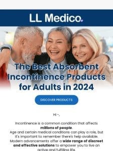 Take control of incontinence with our 2024 best sellers