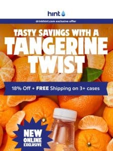 Tasty savings with a Tangerine twist