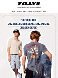 The Americana Edit | Red， White and Blue