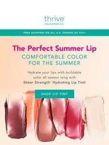 The Best Lip Tint for Summer!
