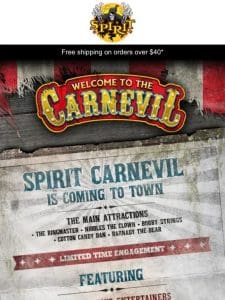 The Carnevil Lineup REVEALED!