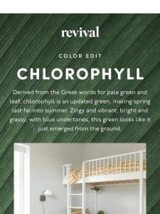The Edit: Chlorophyll