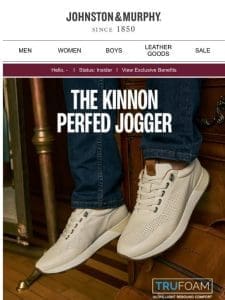 The Kinnon Perfed Jogger | Shop Sale Favorites