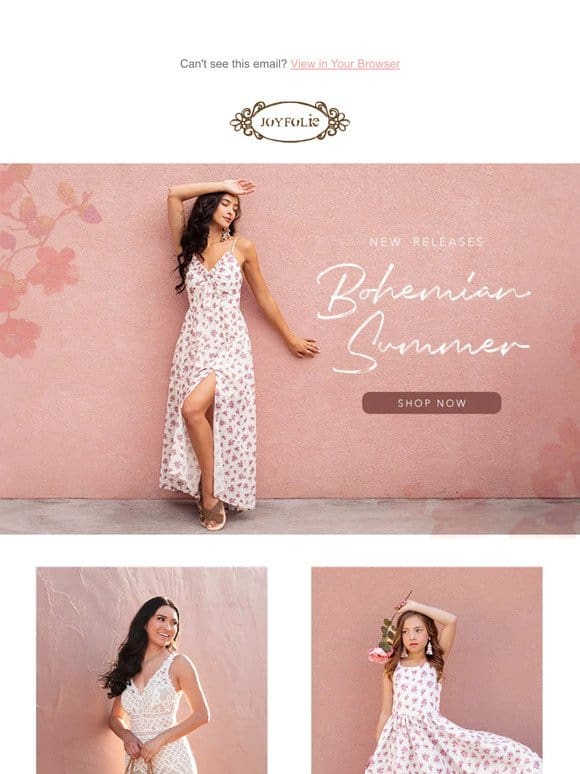 The NEW Bohemian Summer collection is selling FAST?