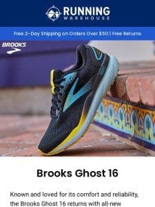 The New Brooks Ghost 16 Is Here