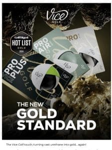 The New Gold Standard: Vice Golf