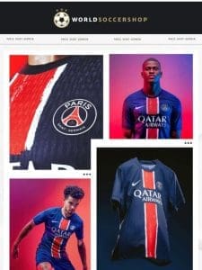 The New Kits Keep Coming! New PSG and Dortmund are Out Now!