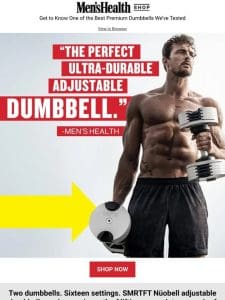 The Perfect Ultra-Durable Adjustable Dumbbell