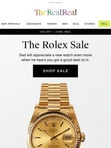 The Rolex Sale