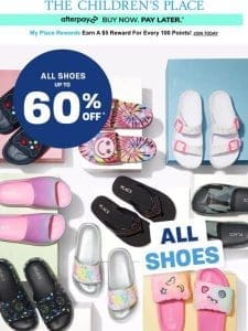 The Shoe Place 60% OFF Sale ?