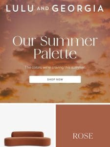 The Summer Palette