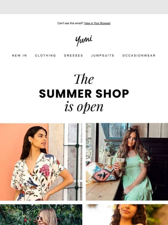 The Summer Shop Is Open