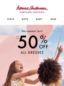 ? The Summer Twirl: Up To 50% Off