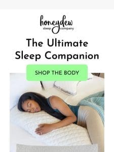 The Ultimate Luxury Body Pillow