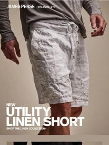 The Utility Linen Short