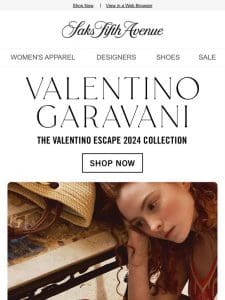 The Valentino Escape 2024 Collection