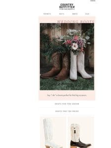 The Wedding Boot Collection