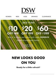 The brands you love are $10 off