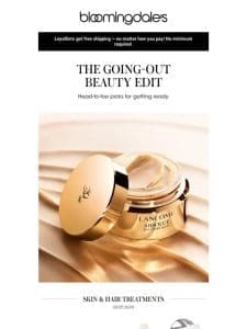The going-out beauty edit