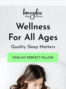 ?? The secret to restful nights for every age