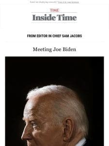 The story behind our Joe Biden cover