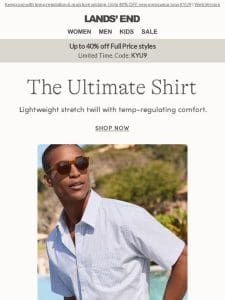 The ultimate men’s shirt is all set for summer