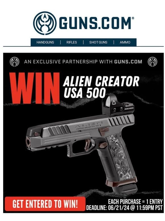 This Limited Edition $7000 Handgun Could Be Yours…