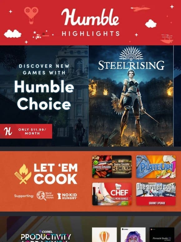 This week at Humble: Let ‘Em Cook， and more!