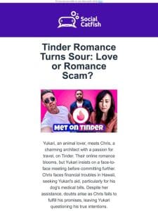 Tinder Romance Turns Sour ?