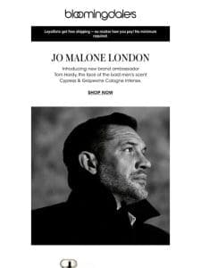 Tom Hardy is the new face of Jo Malone London