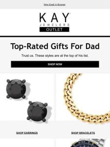 Top Off Dad’s Day with Top-Rated Gifts