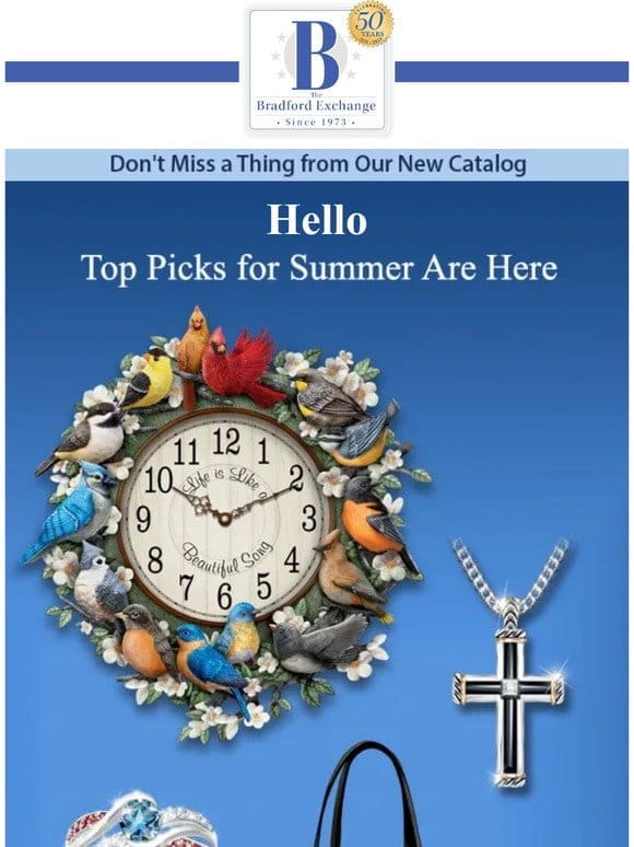 Top Picks for Summer – NEW Catalog Out Now ?