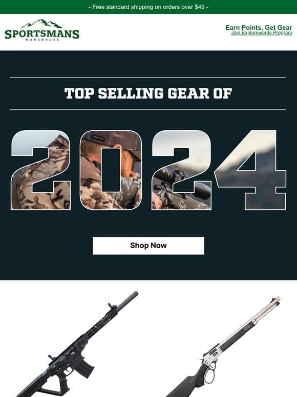 Top-Selling Gear of 2024