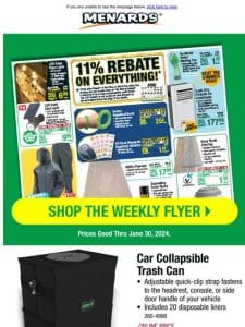 ToughBuilt® 15″ Builder’s Bag ONLY $6.99 After Rebate* PLUS New Weekly Flyer!