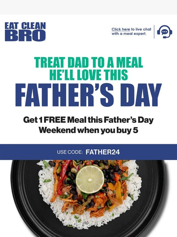 Treat Dad to A Meal He’ll Love