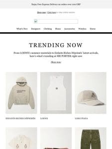 Trending at MR PORTER