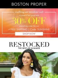 Tried &True， Plus 30% Off +Free Shipping