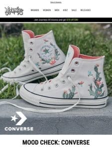 [True or False]: You love Shopping Converse at Journeys?