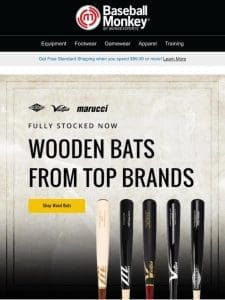 Unleash Your Power with Top-Quality Wood Bats!