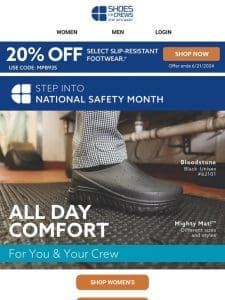 Unlock 20% Off + Shop Safety Essentials For You and Your Crew