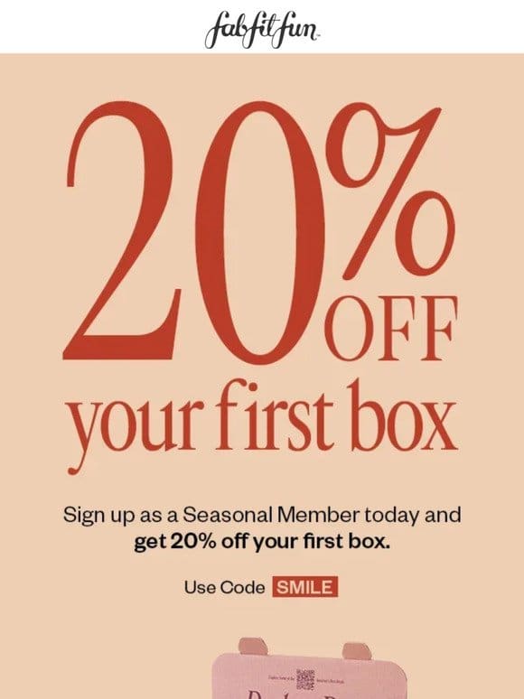 Unlock Your Exclusive 20% Discount!