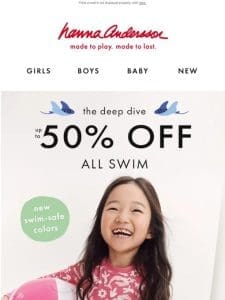 Up To 50% Off ALL SWIM ??