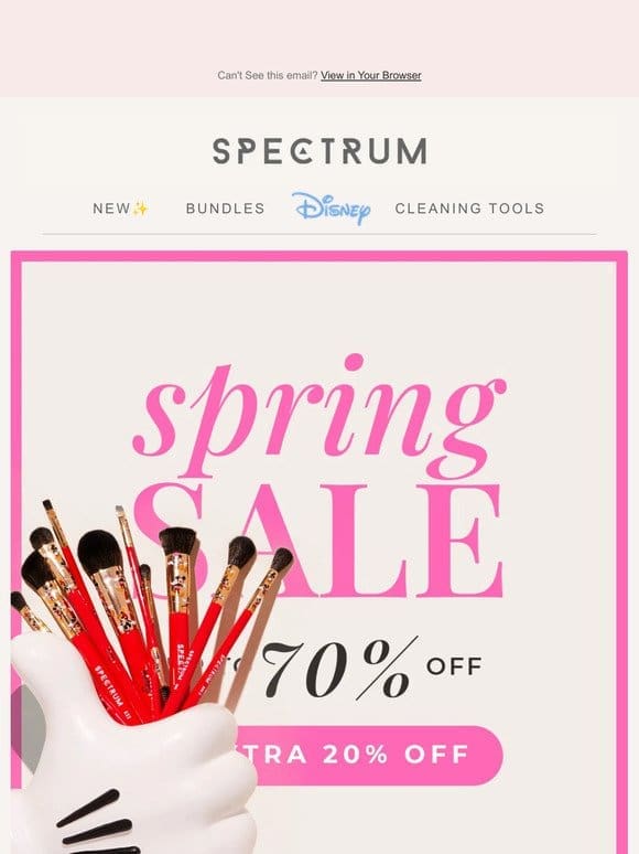 Up To 70% OFF Spring Sale ??